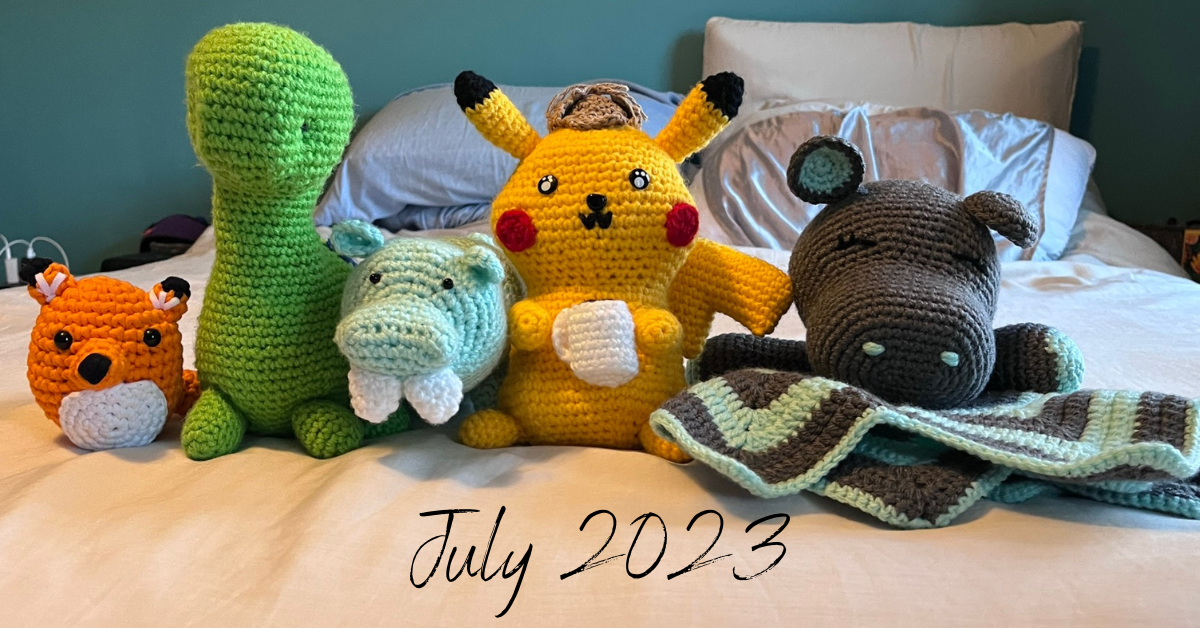 My humble journey to start crocheting again  (and links to patterns)